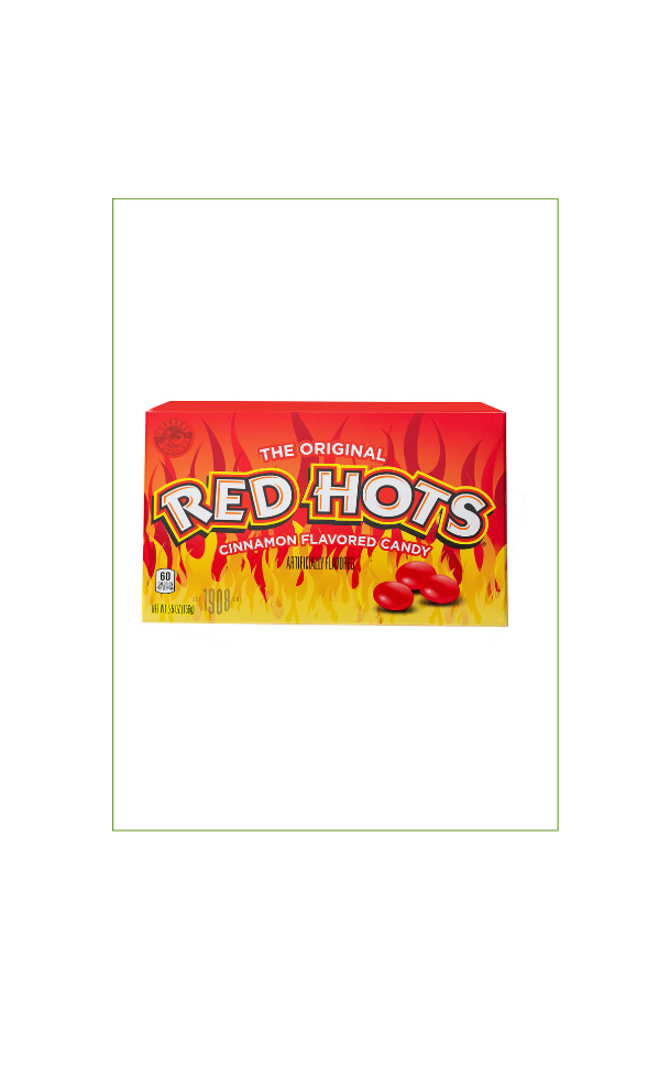 Red Hots Cinnamon Flavoured Candy (12 x 156g)
