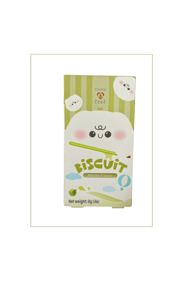 Tokimeki Biscuit Matcha Flavour (10 x 40g)
