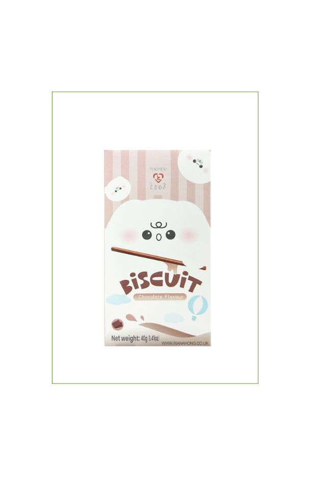 Tokimeki Biscuit Chocolate Flavour (10 x 40g)