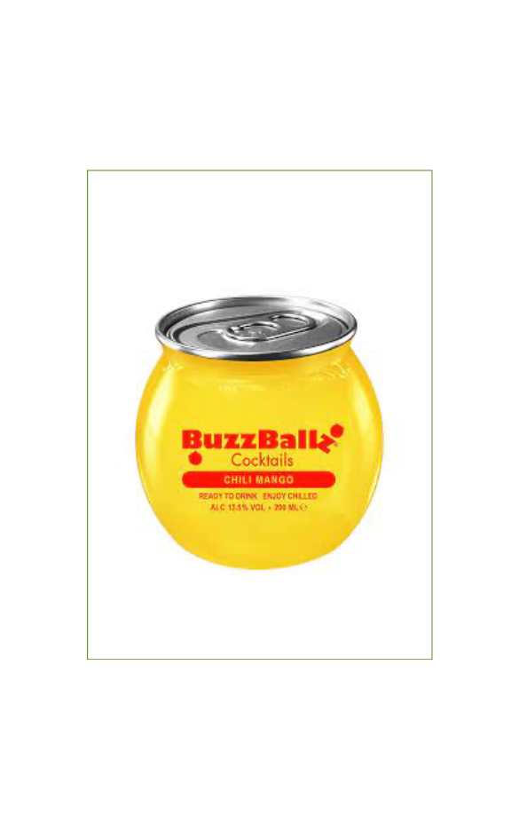 Buzzballz Cocktails Chili Mango 13,5% Vol. (24 x 0,2l)