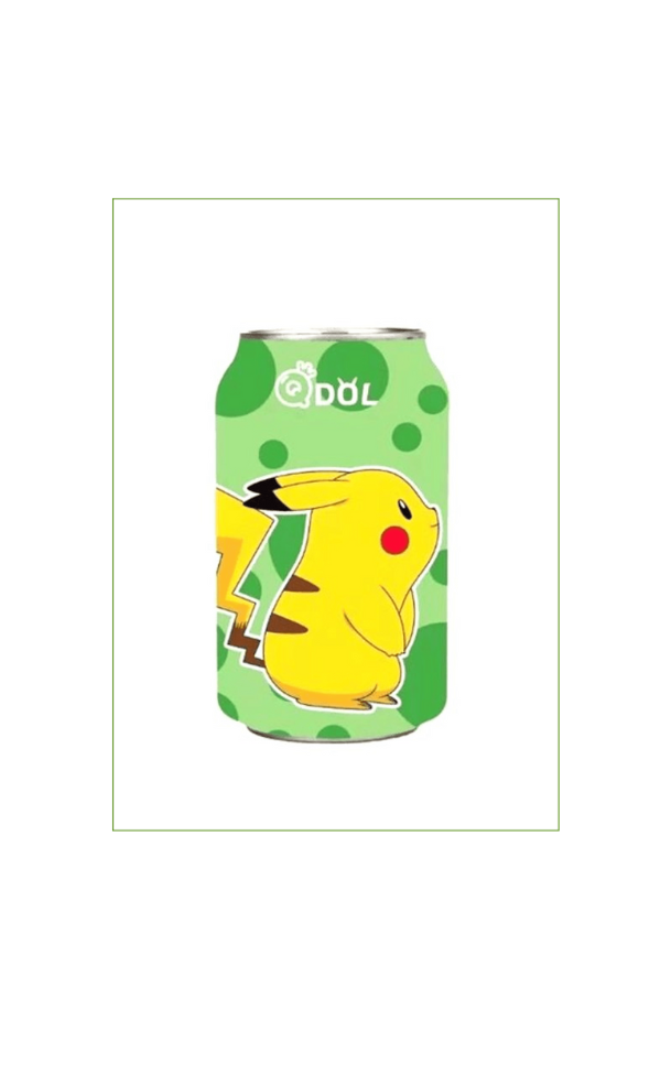 Q Dol Pikachu Lime Flavor Sparkling Water Asia (24 x 330ml)