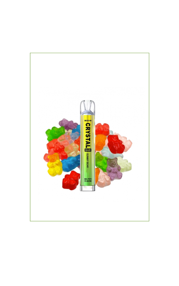 Crystal Bar Einweg E-Zigarette Gummy Bear (600 Züge)