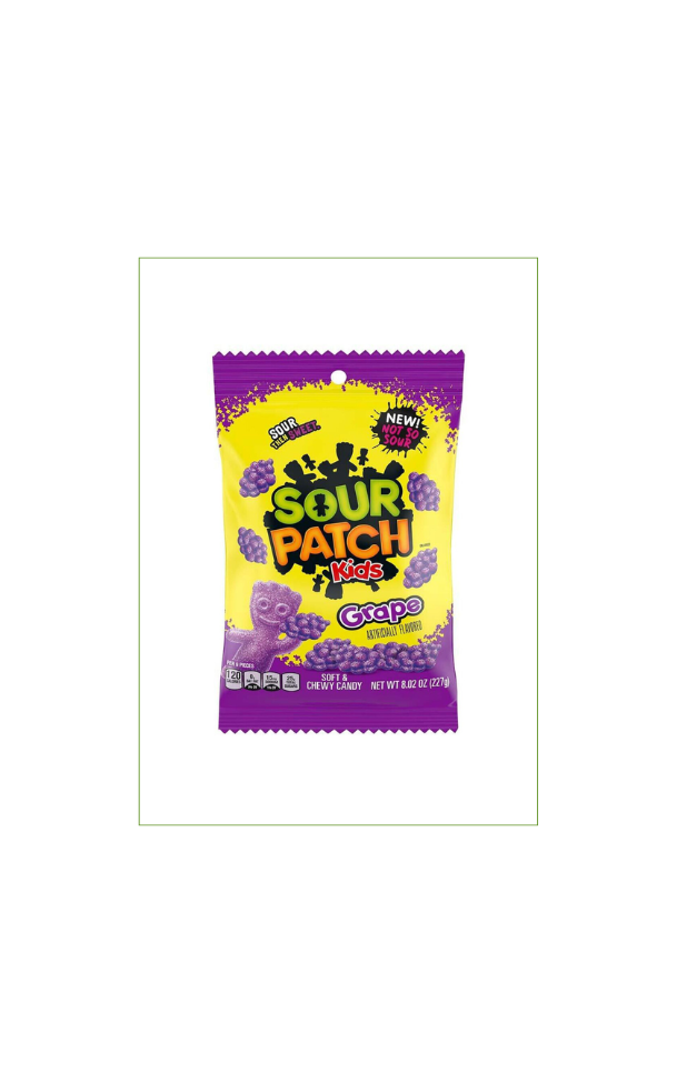 Sour Patch Kids Grape Beutel (12 x 227g)