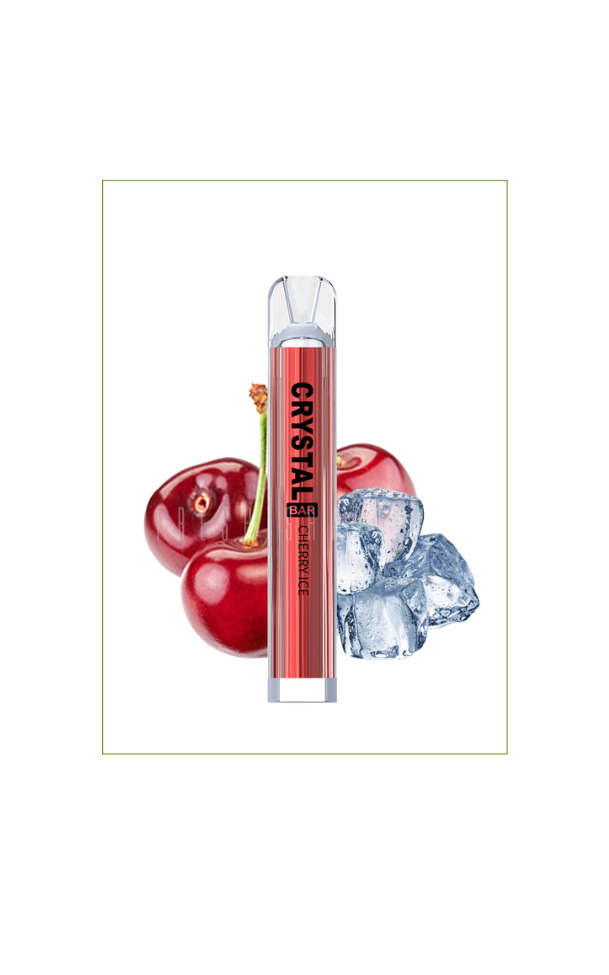 Crystal Bar Einweg E-Zigarette Cherry Ice (600 Züge)