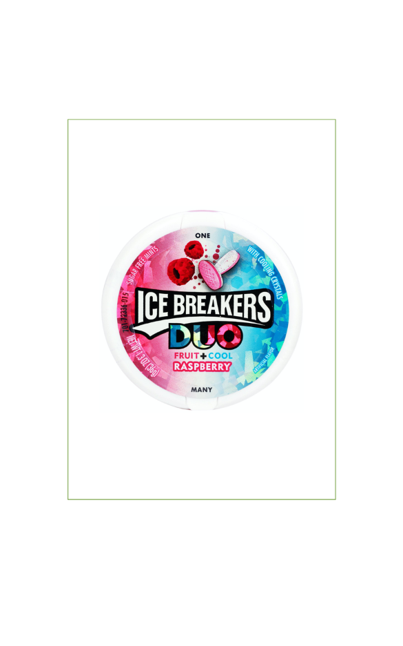 Ice Breakers duo fruit+cool raspberry (16 x 36g)