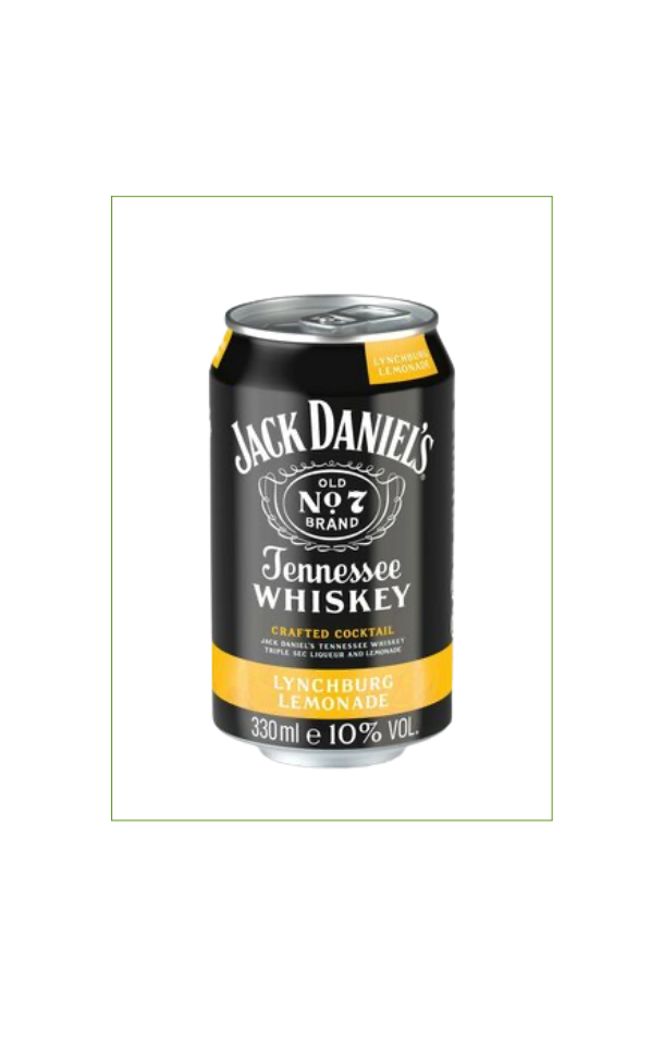 Jack Daniels Lynchburg Lemonade 10% (24 x 0,33l)