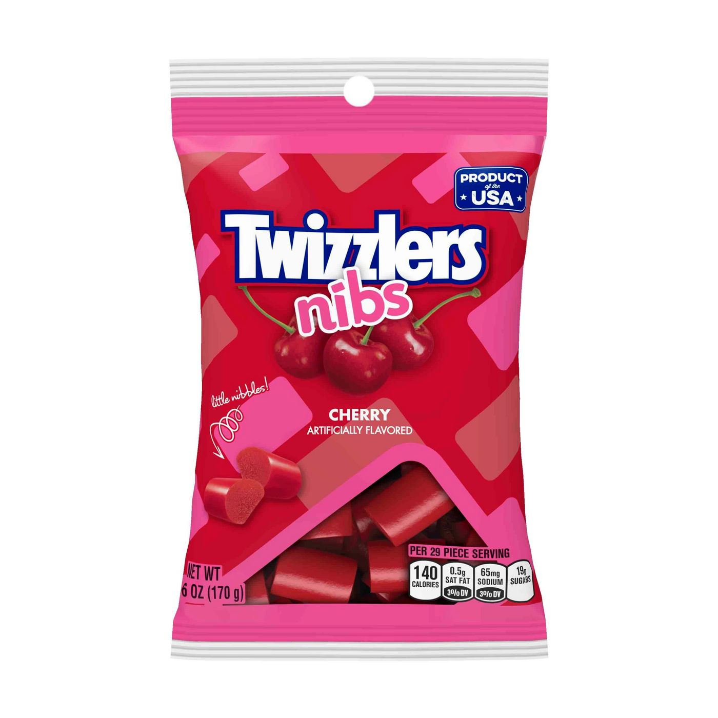 Twizzles nibss cherry (36x 63g)